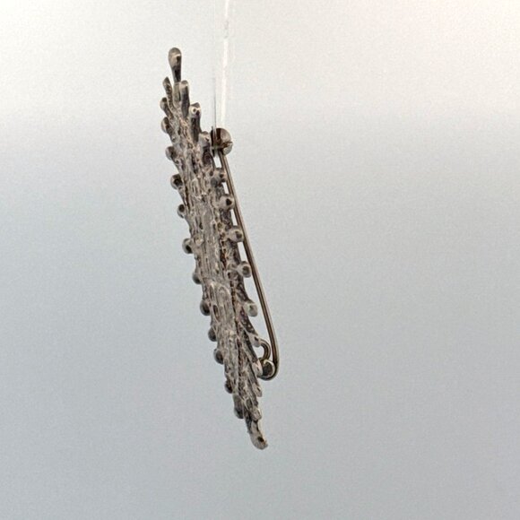 Estate Vintage Sterling Silver 925 Medieval Religious Brooch Pin 10.4g Unique - Picture 4 of 8